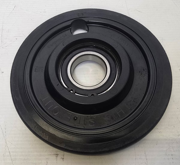 Telapy&ouml;r&auml; 162 mm &ndash; Plain Wheel Assembly &ndash; Polaris 3514445 / 1590001 &ndash; 6007-2RS (35 mm) &ndash; purkuosa